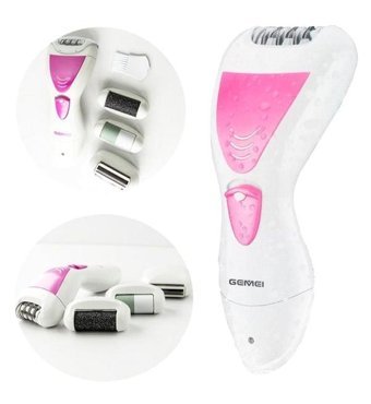 Geemy GM-7006 Yüz Genital Bölge Koltuk Altı Bacak için 32 Cımbızlı Kablolu Epilatör Pembe