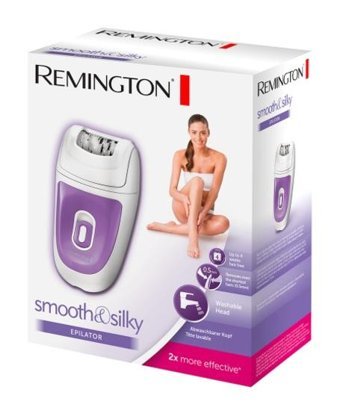 Remington EP7010 Genital Bölge Tüm Vücut Koltuk Altı Bacak için 40 Cımbızlı Tek Başlıklı Kablolu Epilatör Mor