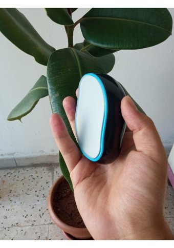 Onuliss Crystal Tüm Vücut Bıyık Koltuk Altı Bacak için Tek Başlıklı Kablosuz Epilatör Beyaz - Mavi