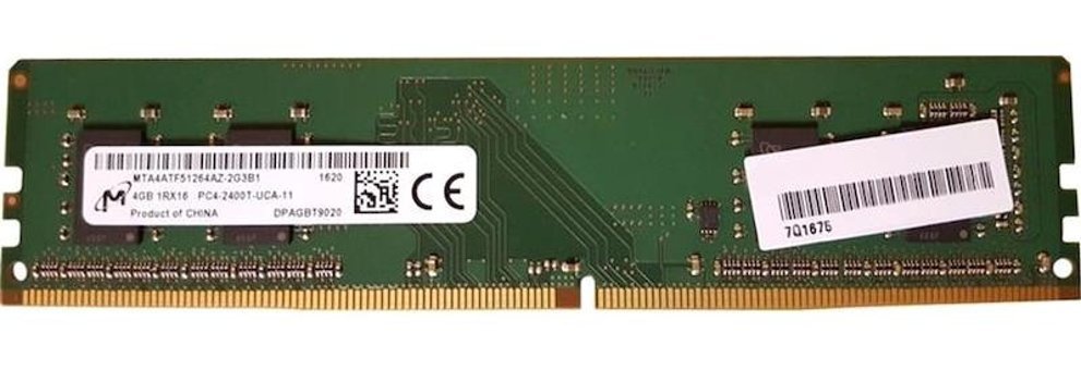 Micron MTA4ATF51264AZ-2G3B1 4 GB DDR4 1x4 2400 MHz Ram
