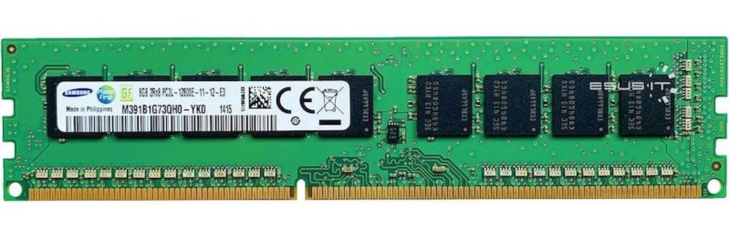 Samsung M391B1G73QH0-YK0 8 GB DDR3 1x8 1600 MHz Ram