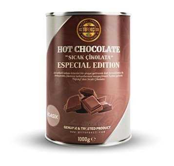 By Tüfekçi Yüksek Kakao Sıcak Çikolata 1 kg Tekli