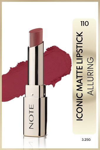 Note Iconic Matte 110 Alluring Mat Krem Lipstick Ruj