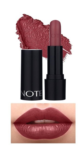 Note Deep Impact 08 Sophisticate Burgundy Kalıcı Yarı Parlak Krem Lipstick Ruj