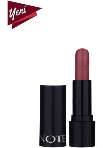 Note Deep Impact 08 Sophisticate Burgundy Kalıcı Yarı Parlak Krem Lipstick Ruj