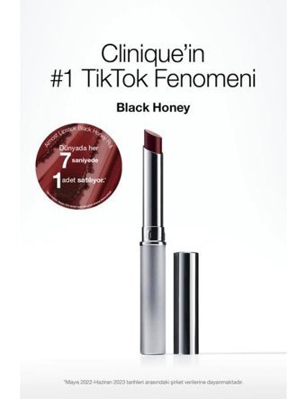 Clinique Black Honey Parlak Krem Lipstick Ruj