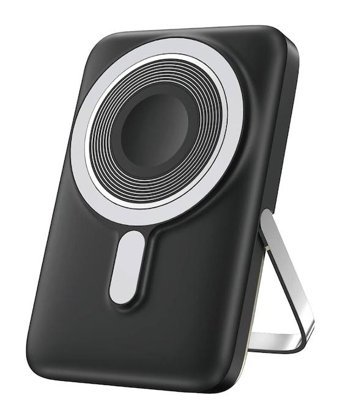 Wiwu WI-P018 10000 mAh Hızlı Şarj Mıknatıslı Dijital Göstergeli USB Type C Powerbank Siyah