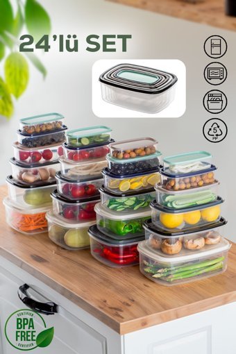 Porsima 1002 48'li Plastik Saklama Kabı