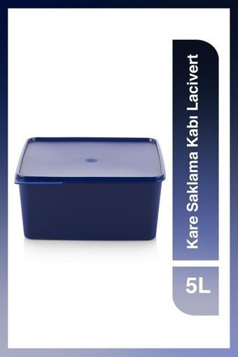 Tupperware Kare 2'li Plastik Saklama Kabı 5 lt