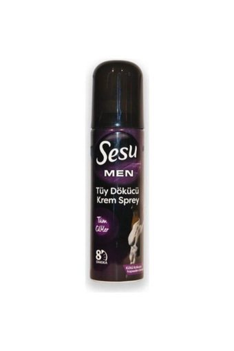 Sesu Tüm Ciltler İçin Koltuk Altı Bacak Erkek Tüy Dökücü Sprey 150 ml