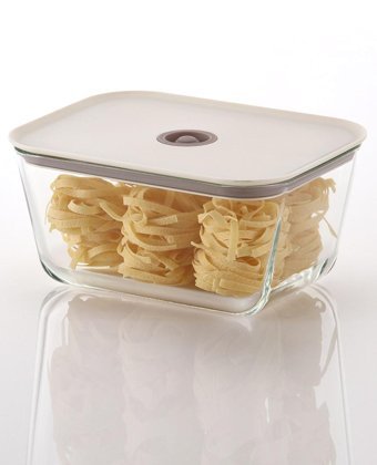 Neoflam Fika Clık Bej 2'li Cam Saklama Kabı 2.6 lt