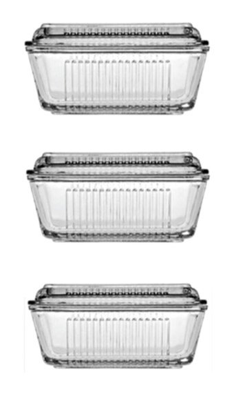 Paşabahçe 97711 6'lı Cam Saklama Kabı 3x480 ml