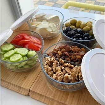 Paşabahçe Fma504752 8'li Cam Saklama Kabı 4x785 ml