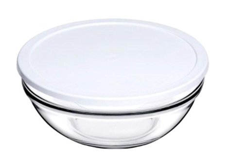Paşabahçe 53573 2'li Beyaz Kapaklı Cam Saklama Kabı 1.7 lt