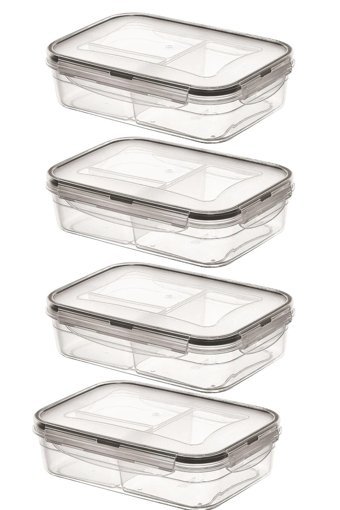 Buffer Lc-510 8'li Plastik Saklama Kabı 4x1 lt