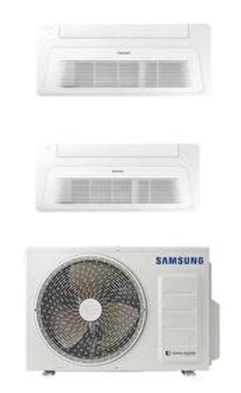 Samsung Wind Free Multi Tek Yön Kaset 1+2 Sistem AJ068TXJ3KH/EA 27000 Btu A++ Enerji Sınıfı R32 Multi Inverter Multi Split Split Duvar Tipi Beyaz