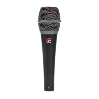 sE Electronics V7 Handheld Dinamik Dinamik Kablolu Yayıncı Siyah El Mikrofon