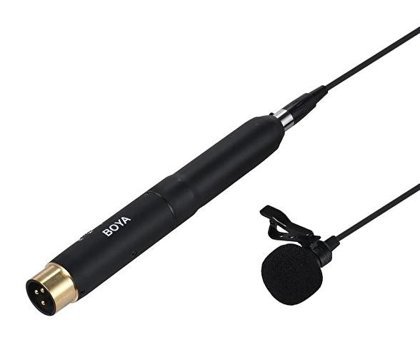 Boya By-M11Od Condenser Lemo Kablolu Yayıncı Siyah Yaka Mikrofon