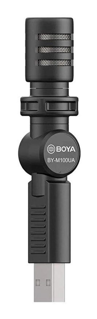 Boya By-M100Ua Condenser Type A Kablolu Siyah El Mikrofon