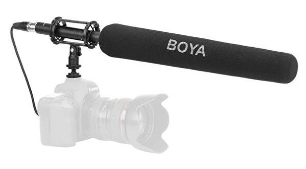 Boya By-Pvm3000L Condenser Lemo Kablolu Yayıncı Siyah El Mikrofon