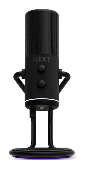 Nzxt Capsule Ap-wumıc-b1 Condenser Yayıncı Siyah Masaüstü Mikrofon