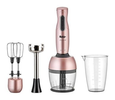 Fakir Lucca Q 1000 W Çırpıcılı Turbo Fonksiyonlu Pembe Mikser Seti