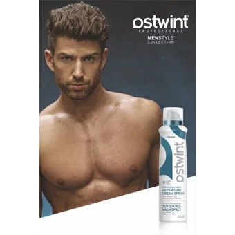 Ostwint Professional Tüm Ciltler İçin Tüm Vücut Genital Bölge Erkek Tüy Dökücü Sprey 150 ml
