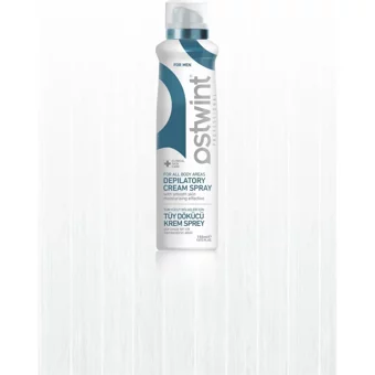 Ostwint Professional Tüm Ciltler İçin Tüm Vücut Genital Bölge Erkek Tüy Dökücü Sprey 150 ml