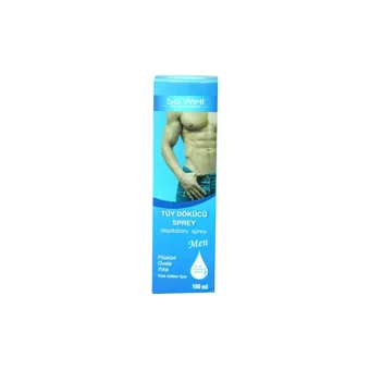 So Well Tüm Ciltler İçin Tüm Vücut Genital Bölge Erkek Tüy Dökücü Sprey 100 ml