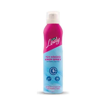 Derby Lady Normal Ciltler İçin Koltuk Altı Bacak Kadın Tüy Dökücü Sprey 150 ml