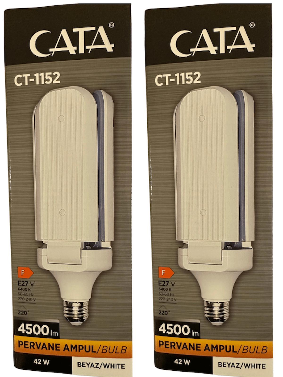 Cata Ct-1152 42 W Tasarruflu Beyaz E27 Pervane Led Ampül