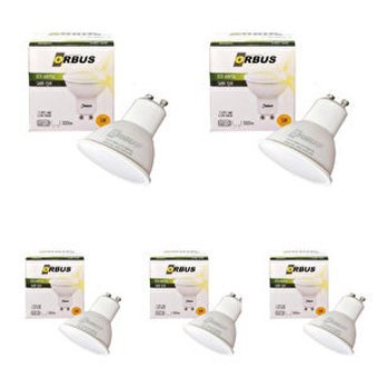 Orbus 4000 K 5 W Gün Işığı Gu10 Çanak LED Ampul