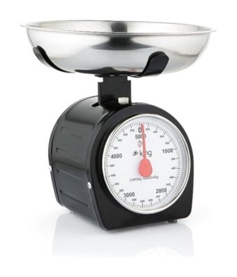 King Kmb320 Nerissa Retro Hazneli 5 kg Mutfak Tartısı