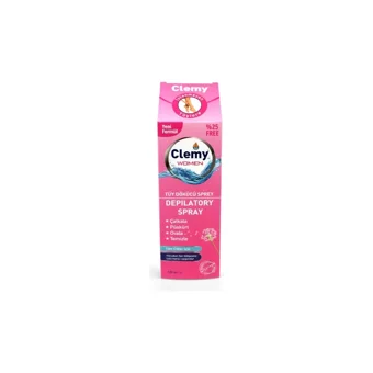 Clemy Tüm Ciltler İçin Tüm Vücut Genital Bölge Kadın Tüy Dökücü Sprey 150 ml
