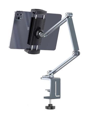 Wiwu Zm310 Ayarlanabilir Ayaklı Masa Tablet Standı Gri