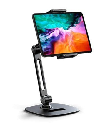 Wiwu Zm302 Ayarlanabilir Ayaklı Masa Tablet Standı Siyah