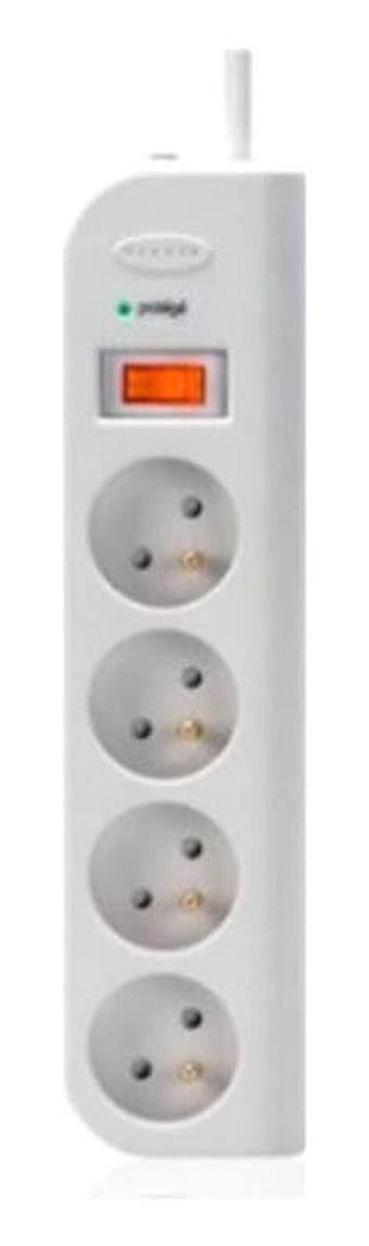 Belkin F9E400fr1M Kalın Anahtarlı Akım Korumalı 4'lü 1 m Uzatma Kablosu Beyaz