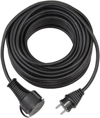 Brennenstuhl Bremaxx 250 W 1 25 m Uzatma Kablosu Siyah