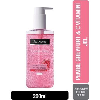 Neutrogena Canlandırıcı Hassas Ciltler Yüz Temizleme Jeli 200 ml