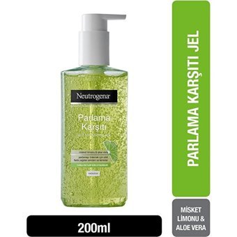 Neutrogena Parlama Karşıtı Tüm Ciltler Yüz Temizleme Jeli 200 ml