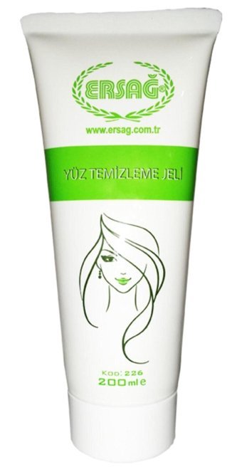 Ersağ Tüm Ciltler Yüz Temizleme Jeli 200 ml