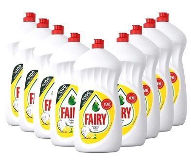 Fairy Orijinal Limon Kokulu El Bulaşık Deterjanı 9x1.35 lt