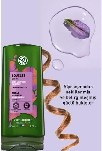 Yves Rocher Bukle Belirginleştirici Saç Kremi 200 ml
