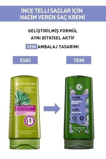 Yves Rocher Hacim Veren Saç Kremi 200 ml