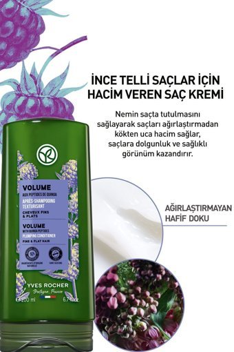 Yves Rocher Hacim Veren Saç Kremi 200 ml