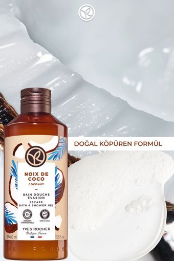 Yves Rocher Hindistan Cevizi Duş Jeli 400 ml