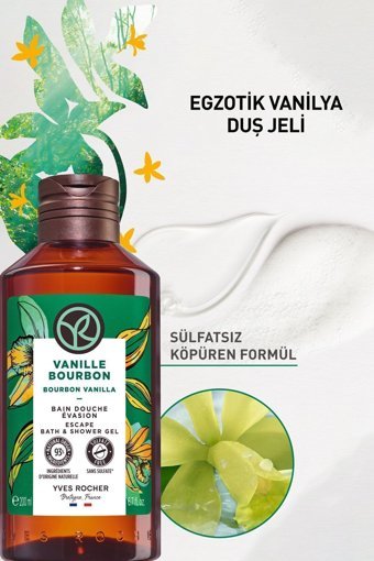 Yves Rocher Vanilyalı Duş Jeli 200 ml