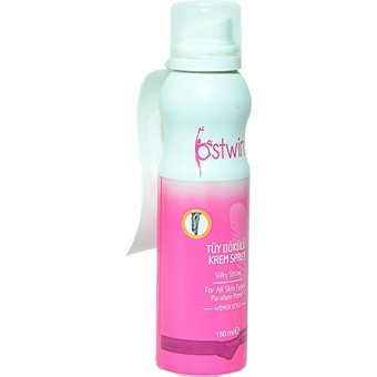 Ostwint Tüm Ciltler İçin Tüm Vücut Genital Bölge Kadın Tüy Dökücü Sprey 150 ml