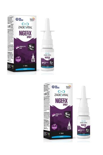 Zade Vital Nigefix Aromalı Unisex Vitamin 2x10 ml