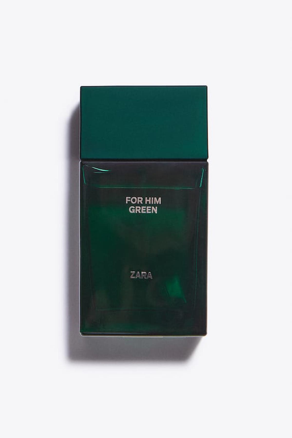 Zara For Him Green EDP Baharatlı-Odunsu Erkek Parfüm 100 ml